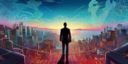 scene with business person working futuristic office job scaled uai Bagaria And Company