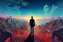 scene with business person working futuristic office job scaled uai Bagaria And Company